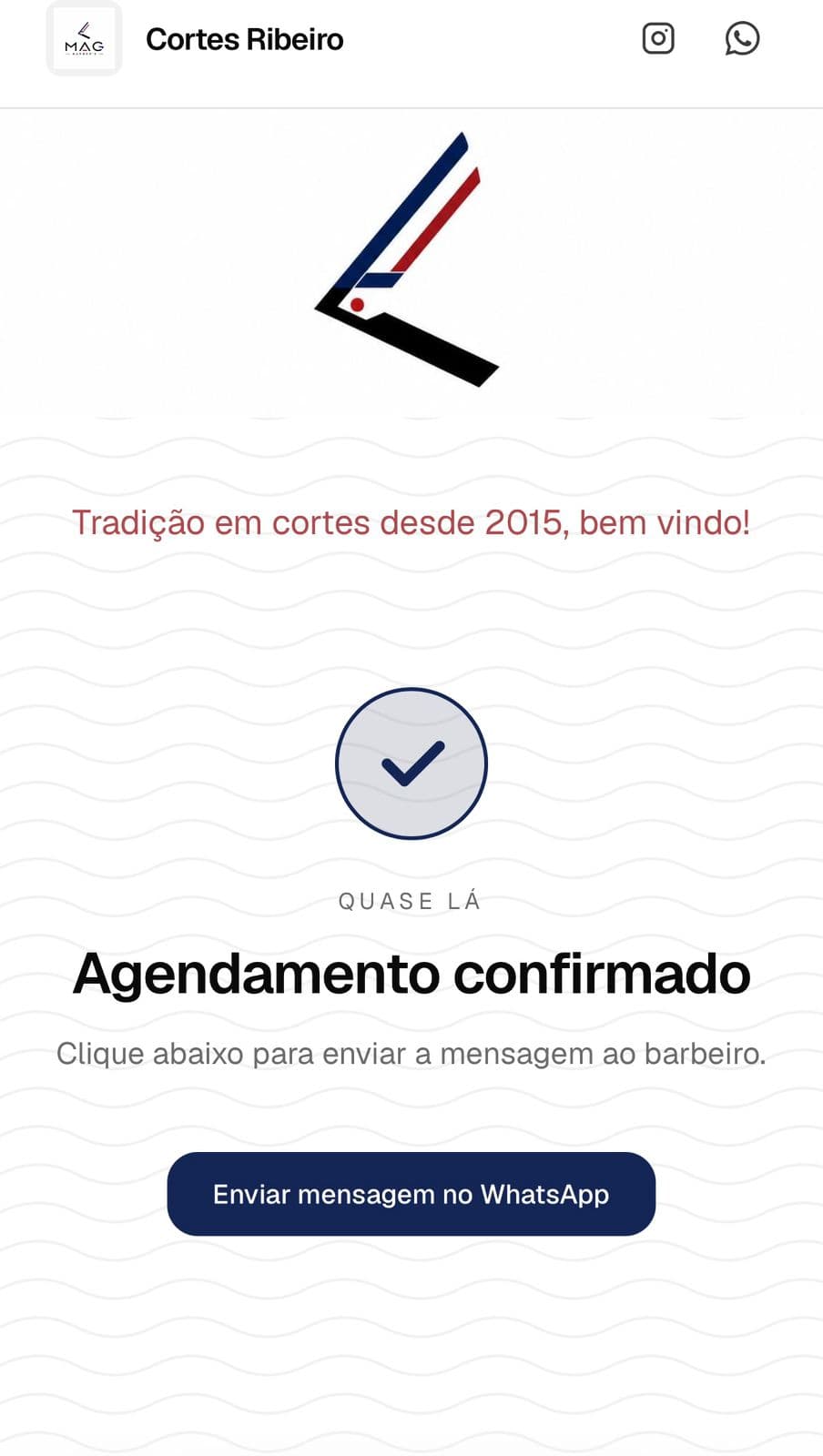 Mensagem direto no WhatsApp