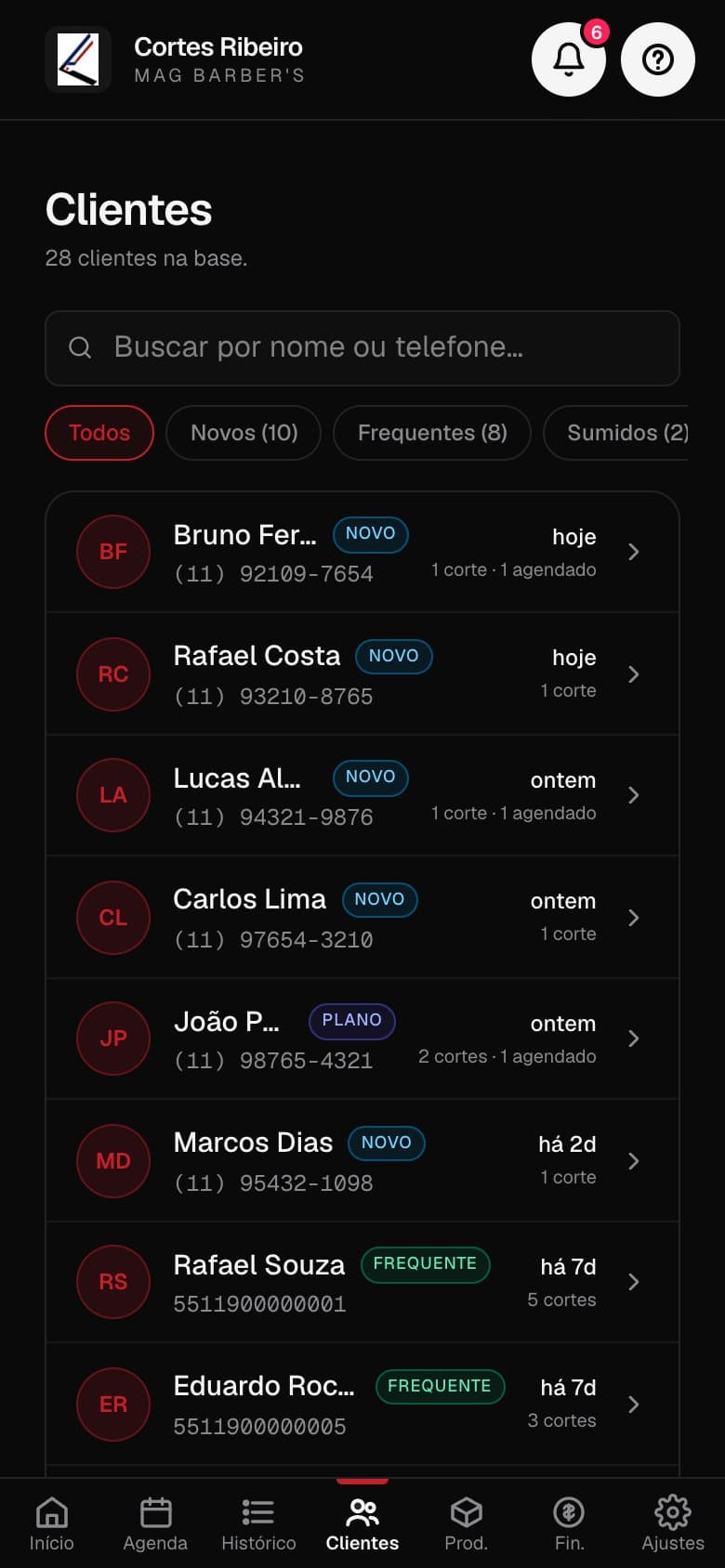 Clientes